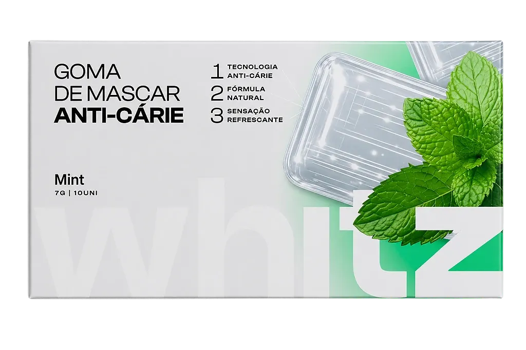 Embalagem Whitz sabor menta